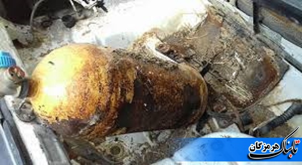 انفجار خودرو در جایگاه cng انفجار خودرو در جایگاه cng