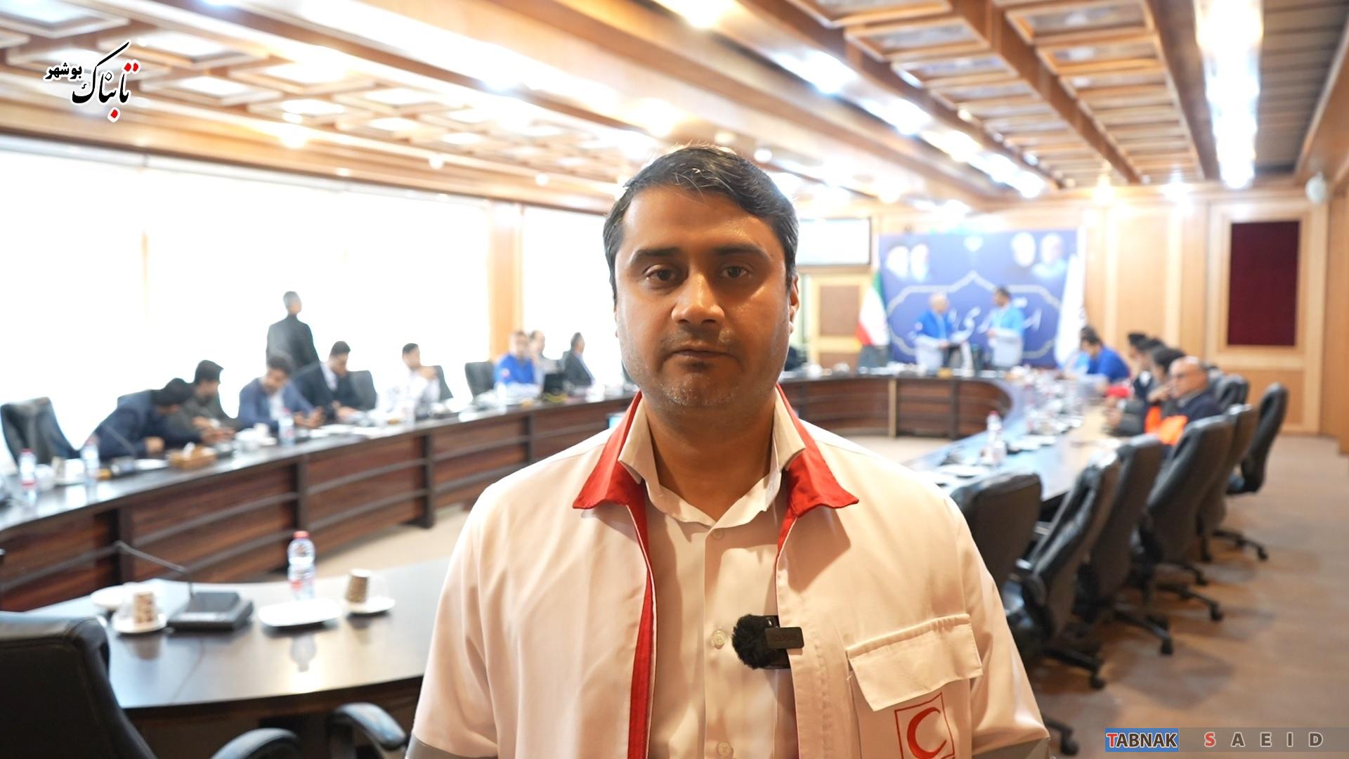 جزئیات امدادرسانی مانور پرتوی توسط هلال احمر بوشهر + فیلم