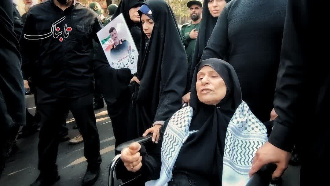 پیکر سردار شهید