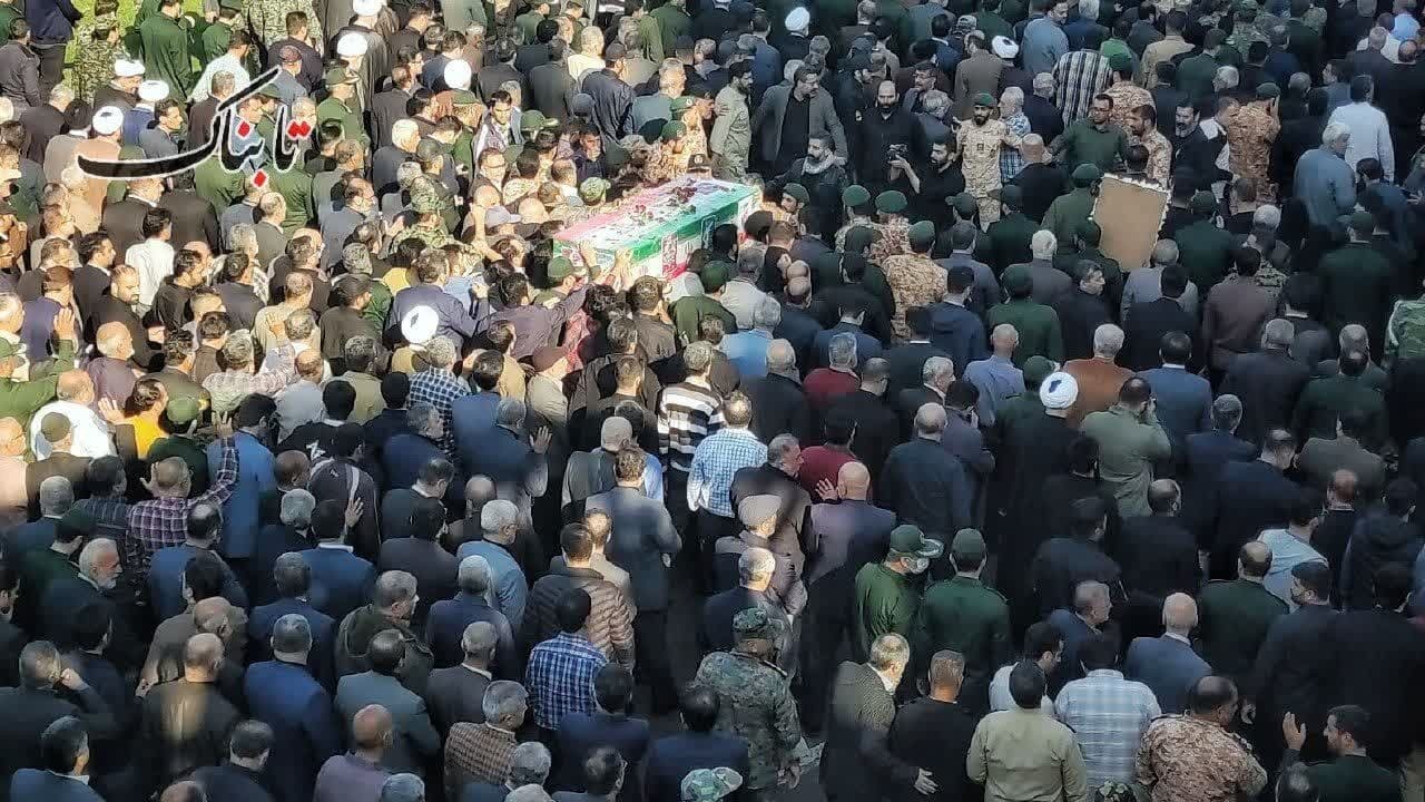 پیکر سردار شهید