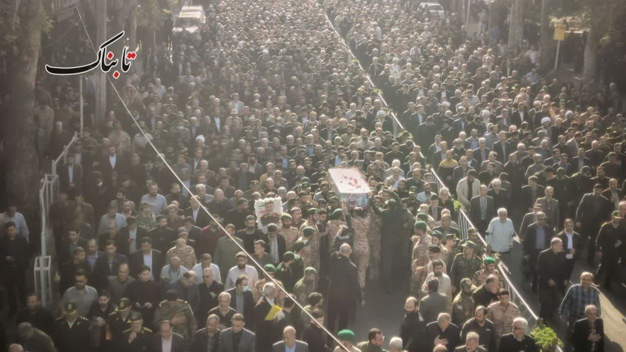 پیکر سردار شهید