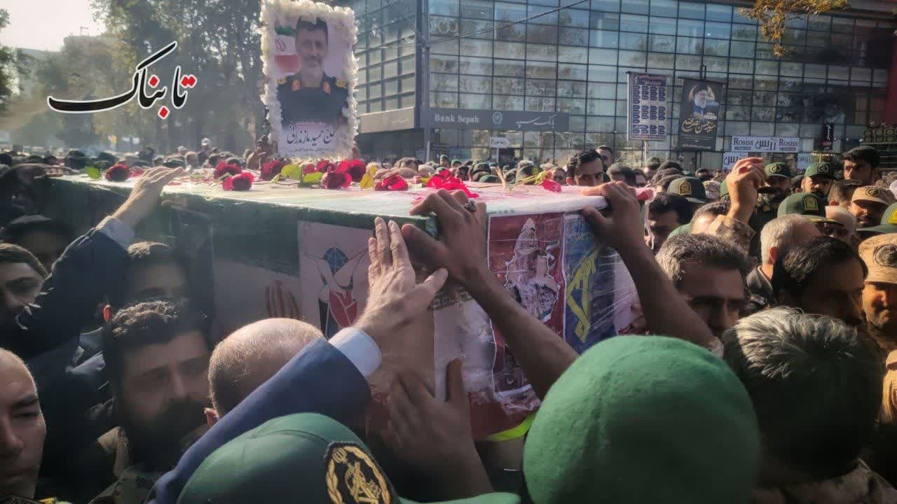 پیکر سردار شهید